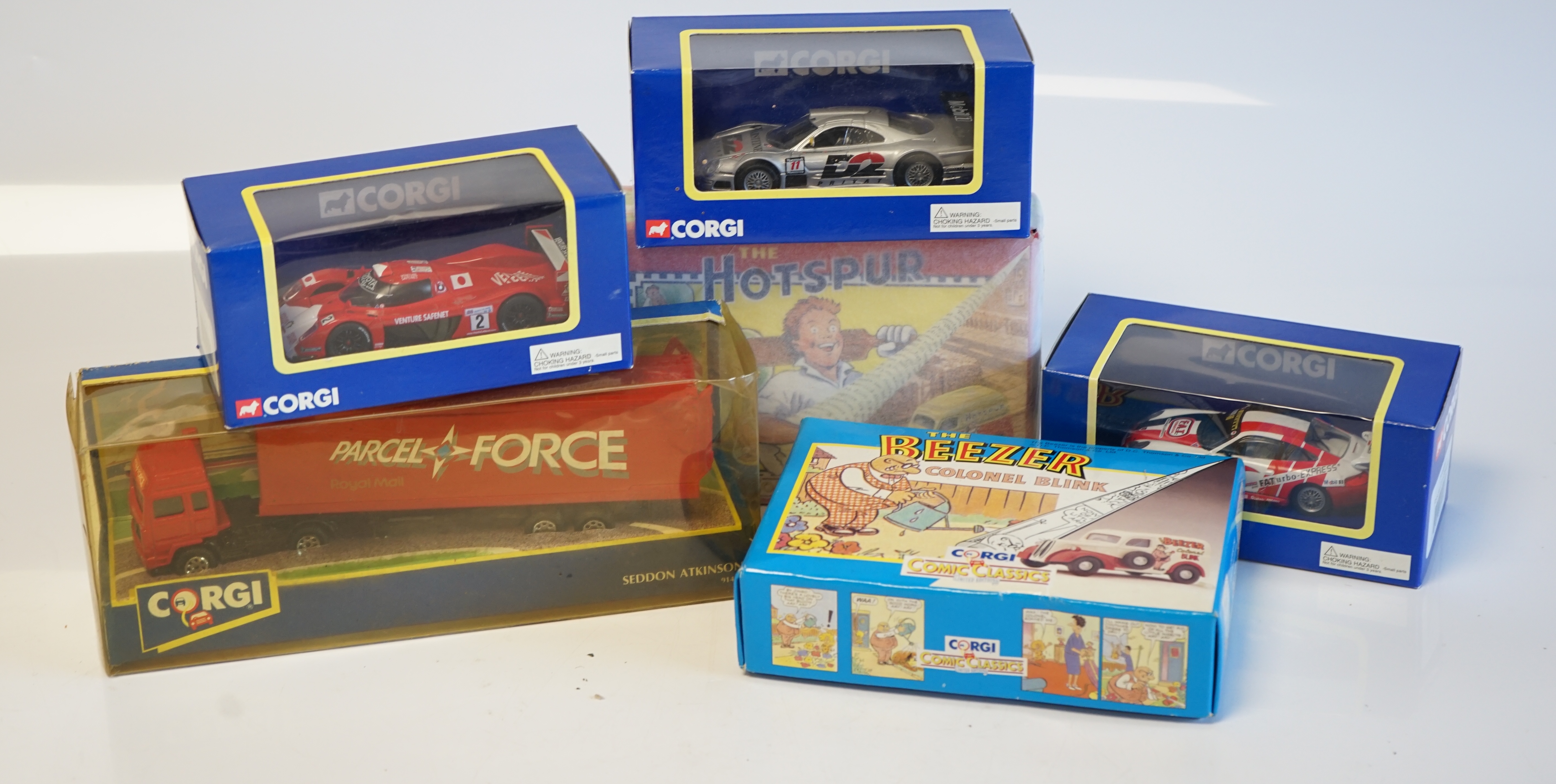 Fifty seven boxed Corgi and Corgi Classics diecast vehicles including; twenty five Royal Mail series vehicles, Superhaulers, Comic Classics, etc. Condition - good